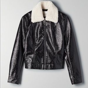 Aritzia Wilfred Tempest Jacket Black